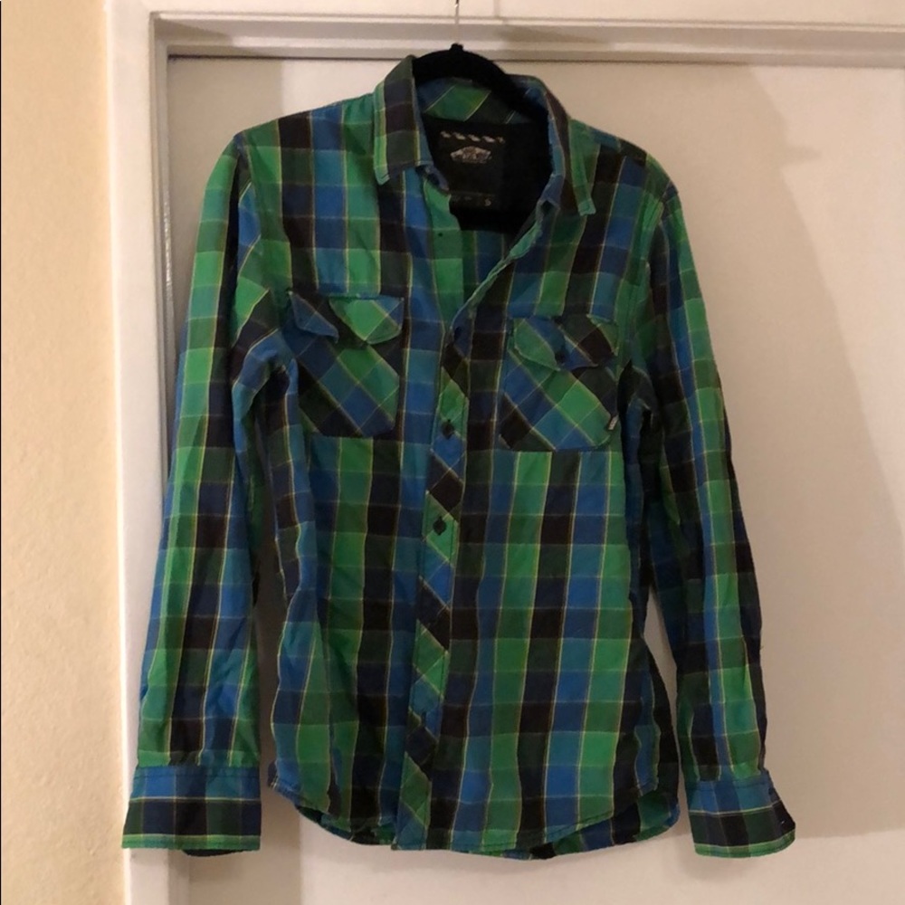 Vans casual button down